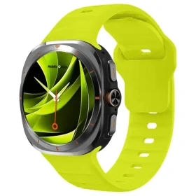 Mobile Origin Easy Strap Silicone silikónový remienok pre Samsung Galaxy Watch Ultra 47mm žltá (MO-SGWU-FYLW)