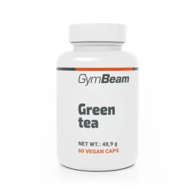 Zelený čaj - GymBeam (bez príchuti, 60 kaps.) (7067-1-60kaps-bez-prichute)