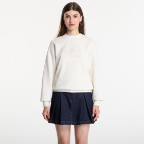 Mikina Calvin Klein Jeans Ls Baby Terry Seasonal Monologo Hoodie Tofu S