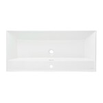 Nábytkové umývadlo SAT B-Way 101x46,5 cm otvor pre batériu uprostred SATBW10046 SATBW10046
