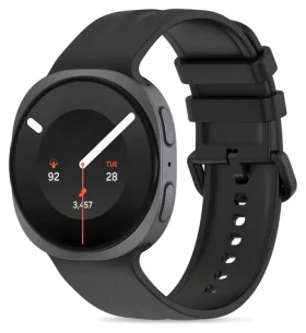 Tech-Protect Silicone Evo Strap čierna / Remienok / Samsung Galaxy Watch 40/44/46 mm / Silikón