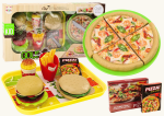 Mamido Súprava Rýchle Občerstvenie Pizza Burgery Hranolky Doplnky pre Deti 24 ks