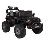 Mamido Elektrické autíčko Extreme Sport 4x4 s premenlivou veľkosťou čiernej