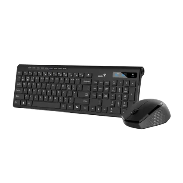 Genius Slimstar 8230 Copilot čierna / Bezdrôtový set klávesnice a myši / Bluetooth + 2.4 GHz / CZ+SK layout (31340015419)