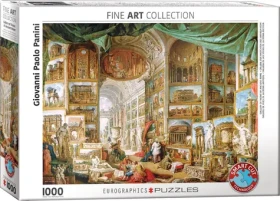 EUROGRAPHICS Puzzle Obrazáreň s pohľadmi na moderný Rím