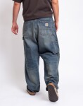 Carhartt WIP OG Single Knee Pant Blue worn used wash M