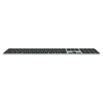 Apple Magic Keyboard s Touch ID a numerickou klávesnicou čierna / Klávesnica / Bluetooth / USB-C / US Layout (MXK83Z/A)