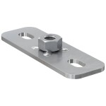 Fischer GPS M 12 základná doska 120 mm 40398 25 ks; 40398
