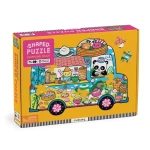 Mudpuppy Puzzle v tvare minibusu s občerstvením /75 dielikov/ od 7 rokov