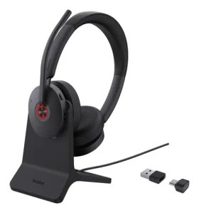 Yealink BH74 UC čierna / Bezdrôtový headset / On-ear / ANC / Bluetooth 5.3 / nabíjací stojan / USB-C/A (1208684)