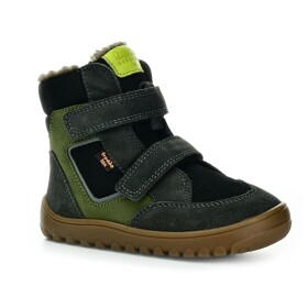 Froddo Up Terra Wool G3160262-3 Grey/Black zimné barefoot topánky 28 EUR