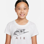 Dievčenské tričko Sportswear Mascot Scoop Jr DQ4380 100 - Nike M (137-147)