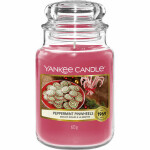 Yankee Candle Peppermint Pinwheels veľký pohár 623g / doba horenia: až 150 h / dopredaj (5038581141466)