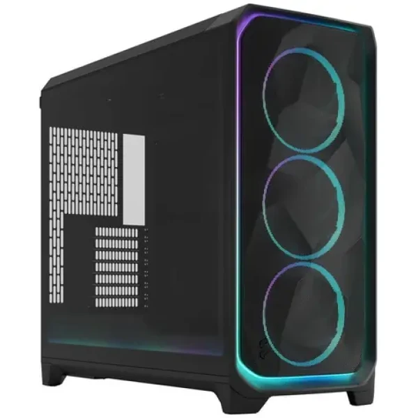 Fractal Design Meshify 3 XL Ambience Pro RGB PC čierna / Big-Tower / E-ATX / bez zdroja / priehľadná bočnica (FD-C-MES3X-03)
