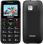 Evolveo EasyPhone Xo + stojan čierna / 1.8 "/ SOS / Bluetooth / microSDHC (EP-501-BK)