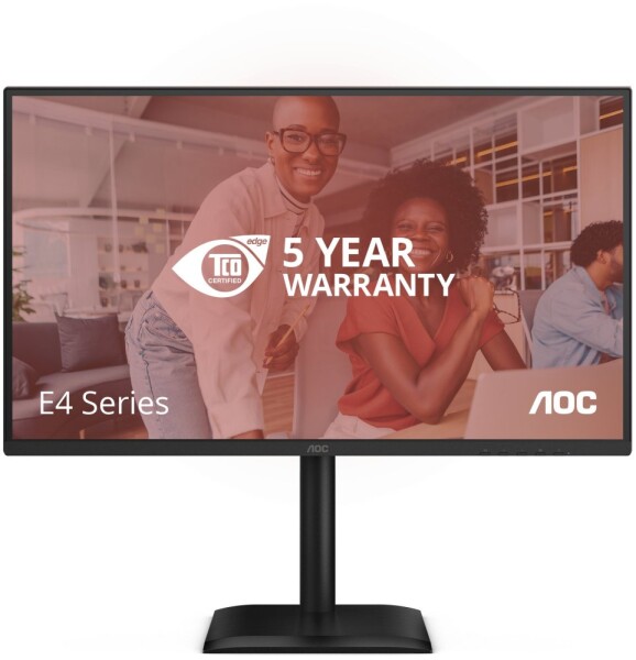 AOC AOC E4 Q27E4CV monitor komputerowy 68,6 cm (27") 2560 x 1440 px Quad HD LED Čierny