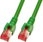 EFB CAT6 S/FTP 3M zelená / Patch kábel / LSZH (K5514.3)