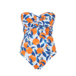 Swimwear Sicily Bandeau Swimsuit sicily print SW1770 75F