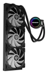 Genesis HYDRIA 360 ARGB čierna / Komplet vodného chladenia CPU / 3x 120 mm / max 1500 RPM / 80 CFM (NLG-2321)