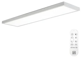 Immax NEO LITE FRAME SMART biela / Stropné svietidlo / 120×30cm / IP44 / CCT / Wi-Fi / TUYA (07276L)