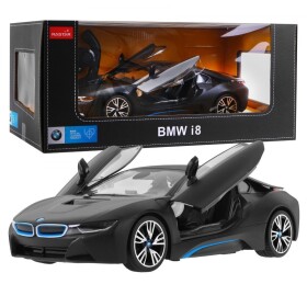 RASTAR Auto na diaľkové ovládanie R / C BMW i8 Rastar 1:14 čierne