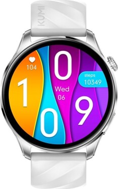 Kumi Smartwatch GW3 Pro 1.43 cala 300 mAh strieborný