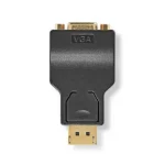 Nedis Adaptér DisplayPort (M) - VGA output čierna / pozlátený (CCBW37935AT)