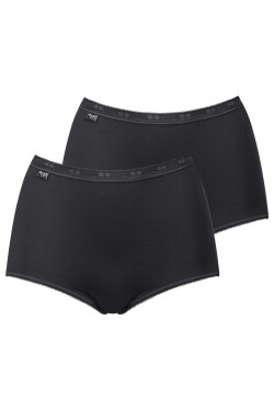 Sloggi 10043769 Basic+ Maxi 2P farba:0004-black 38