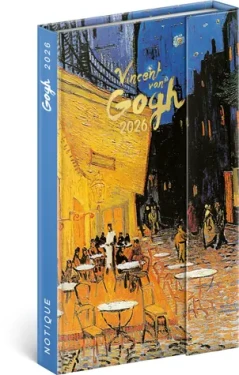 NOTIQUE Týždenný magnetický diár Vincent van Gogh 2026, 13 x 21 cm (PGD-35542-Z)