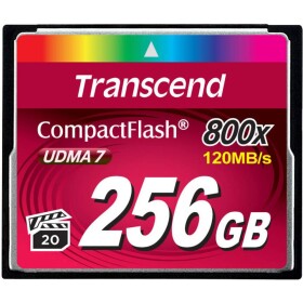 Transcend Premium 800x CF pamäťová karta 256 GB; TS256GCF800