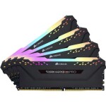 Corsair Vengeance RGB Pro 32GB (4x8GB) 3200MHz čierna / DDR4 / PC4-25600 / CL16-18-18-36 / 1.35V / XMP2.0 (CMW32GX4M4C3200C16)