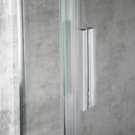 KERRA - Sprchovací kút Solid SQ 80 CHR (s vaničkou) 5907548124463