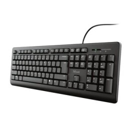 Trust Primo (US) čierna / drôtová klávesnica / US Layout / USB-A (23880-T)