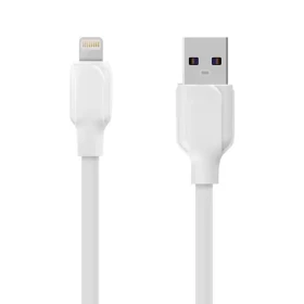 Obal:Me Simple USB-A/Lightning Kábel 1m biela (8596311223624)