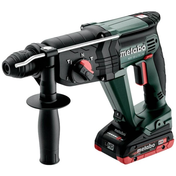 Metabo KH 18 LTX 24 SDS plus-aku kombinované kladivo 18 V 4.0 Ah Li-Ion akumulátor; 601712800