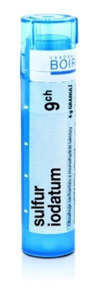 SULFUR IODATUM 9CH granule 4 g