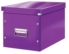 Leitz ClickStore Štvorcová krabica veľkosť L (A4) purpurová (61080062)