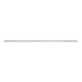 Spirella KRETA tyč na sprchový záves 75 - 125 cm lesklá biela / bez vŕtania / hliník (7610583103277)