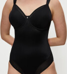TRUE SHAPE SENSATION BSW – hodvábne tvarujúce body s kosticami od Triumph BLACK 80E