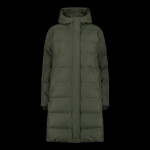 Dámska zimná bunda CMP s kapucňou, zateplená, nepremokavá, zelená (34K0096/F905) 48