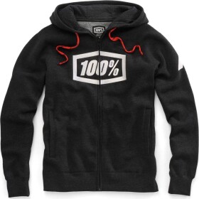 100% Syndicate Zip Hooded Sweatshirt black 36017-181-11