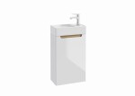 Kúpeľňová skrinka s umývadlom Naturel Stilla 39x60x22 cm biela STILLAD04008U STILLAD04008U