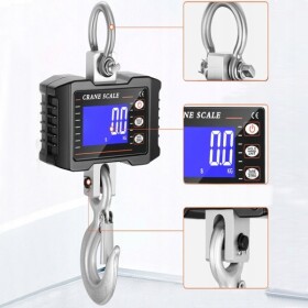 IsoTrade Závesná háková váha 500Kg LCD displej