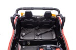 Mamido Mamido Elektrické autíčko Buggy UTV 4x4 s vlečkou 24V | 4x200W červené
