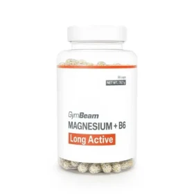 Magnézium + B6 Long Lasting - GymBeam (90 tab.) (96091-1-90tab)