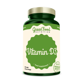 GreenFood Nutrition vit D3 60cps