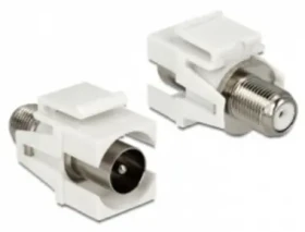 DeLock Keystone modul IEC samec gt; F samica (86335)