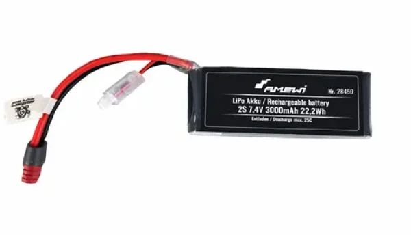 AMEWI Batéria LiPo 2S 7,4 V 3000mAh