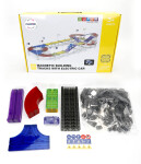 Mamido Mamido Magnetická stavebnica pretekárska dráha s elektrickým autíčkom 259 dielikov XXL MT1469