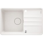DEANTE DEANTE - Momi alabaster Granitový drez, 1-bowl with drainer ZKM_A113